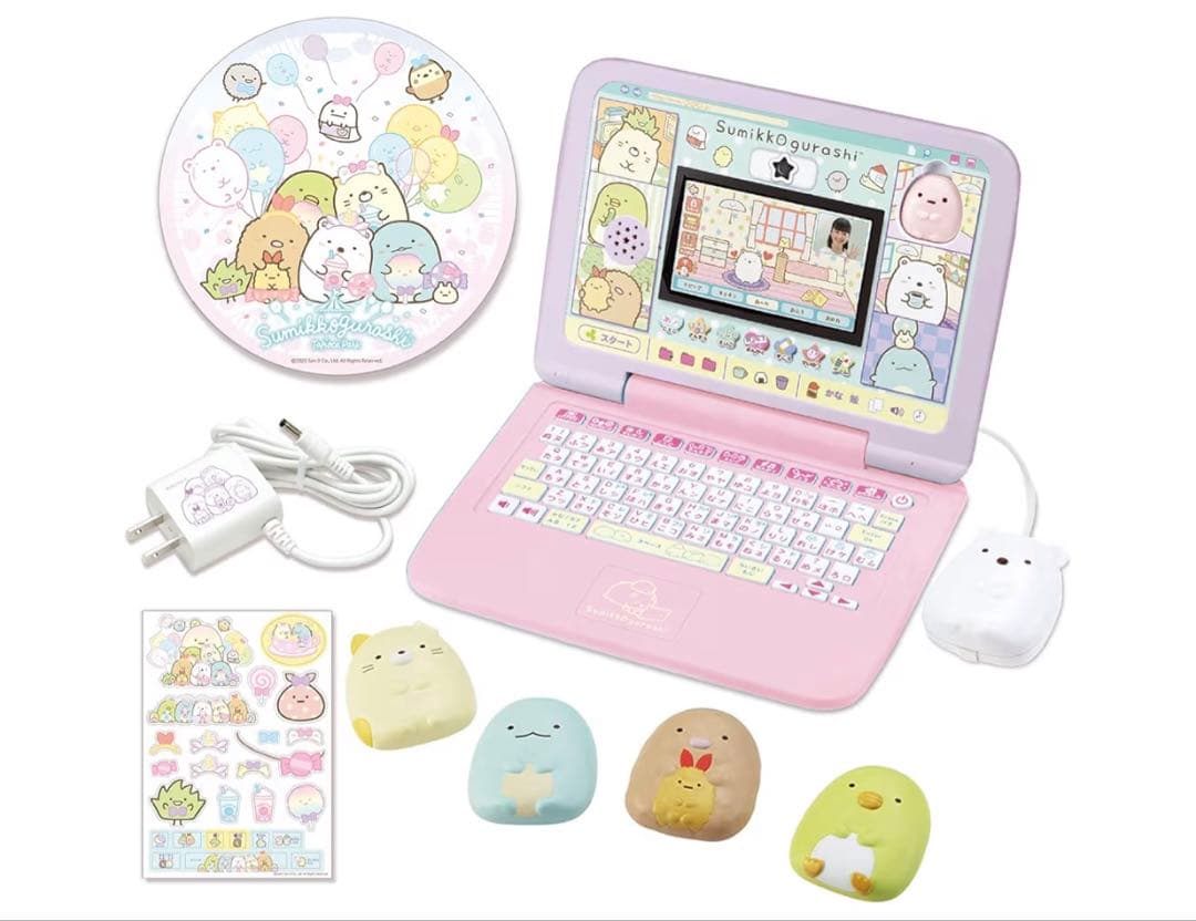 【値下げ中】 すみっコぐらしパソコン すみっコぐらし Phone 【連動セット】