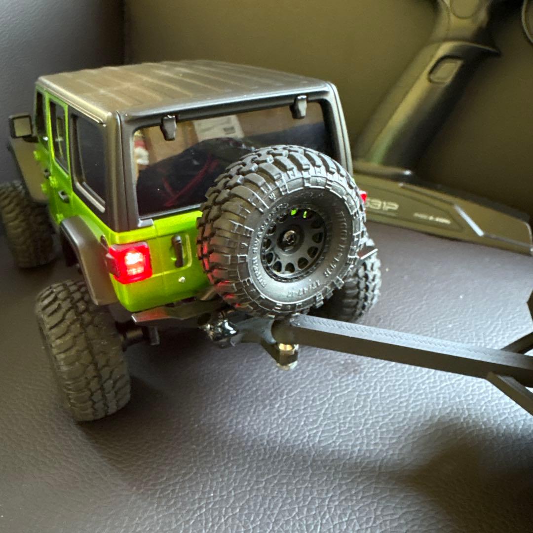 京商　MINI-Z 4×4 ミニッツ　ラングラー　ヒッチメンバー　新品ボディ付