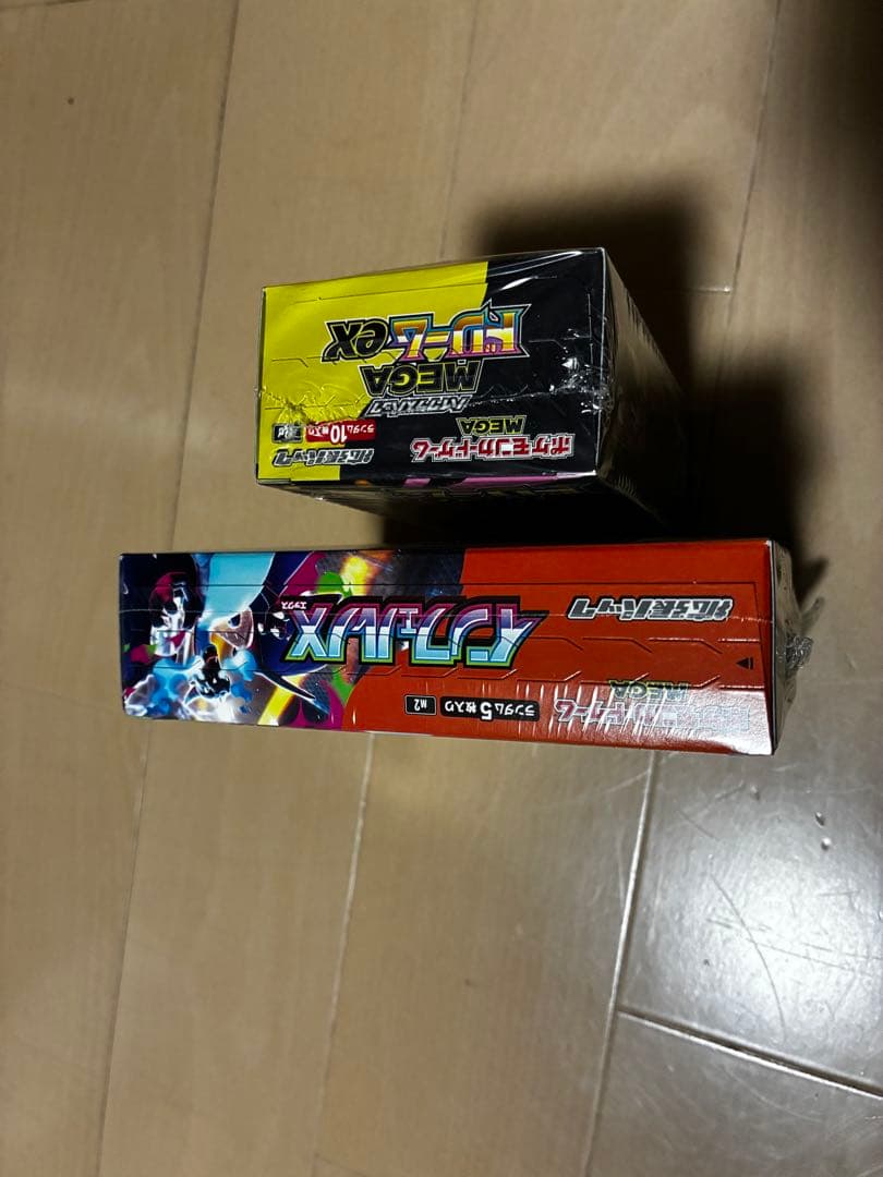 ポケモンカード　インフェルノX、MEGAドリームEX 各１BOX 新品未開封