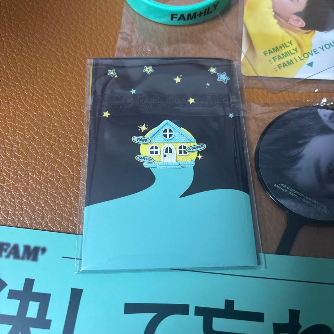 G-DRAGON ジヨン gd 横浜 FAM+ILY ファンミ 入場特典