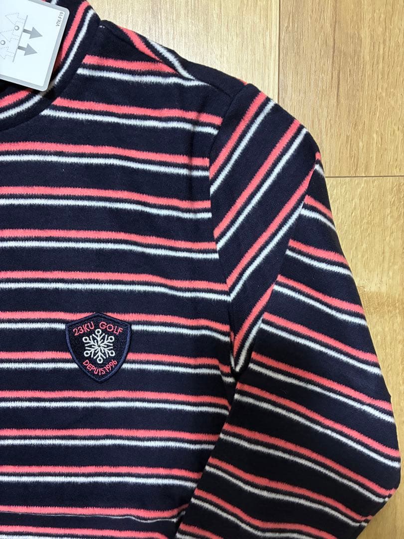 23区ゴルフ長袖カットソー起毛婦人レディースM