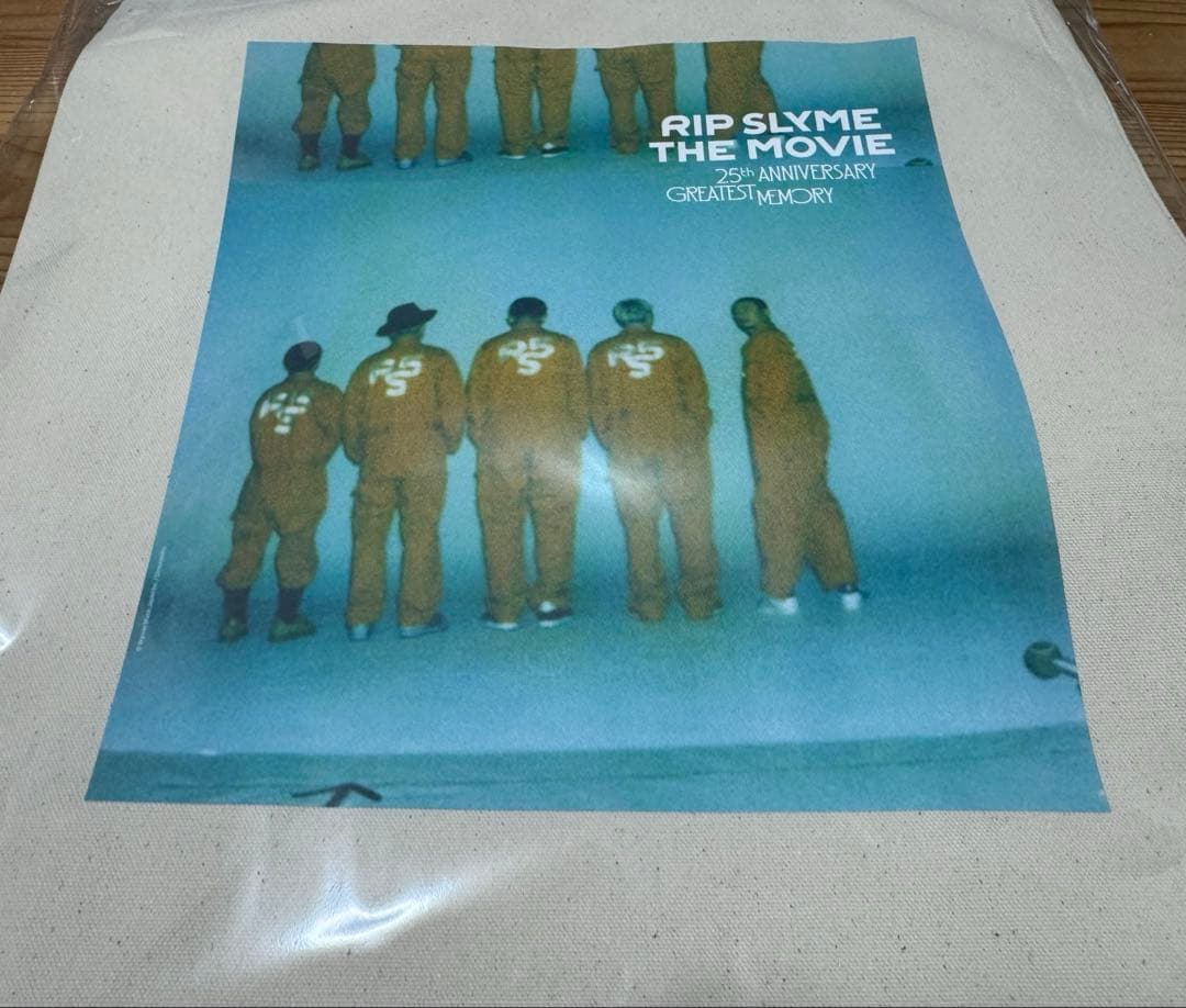 ⭐️リップスライム⭐️RIP SLYME⭐️tシャツ＋トートバッグ⭐️新品未使用⭐️映画⭐️