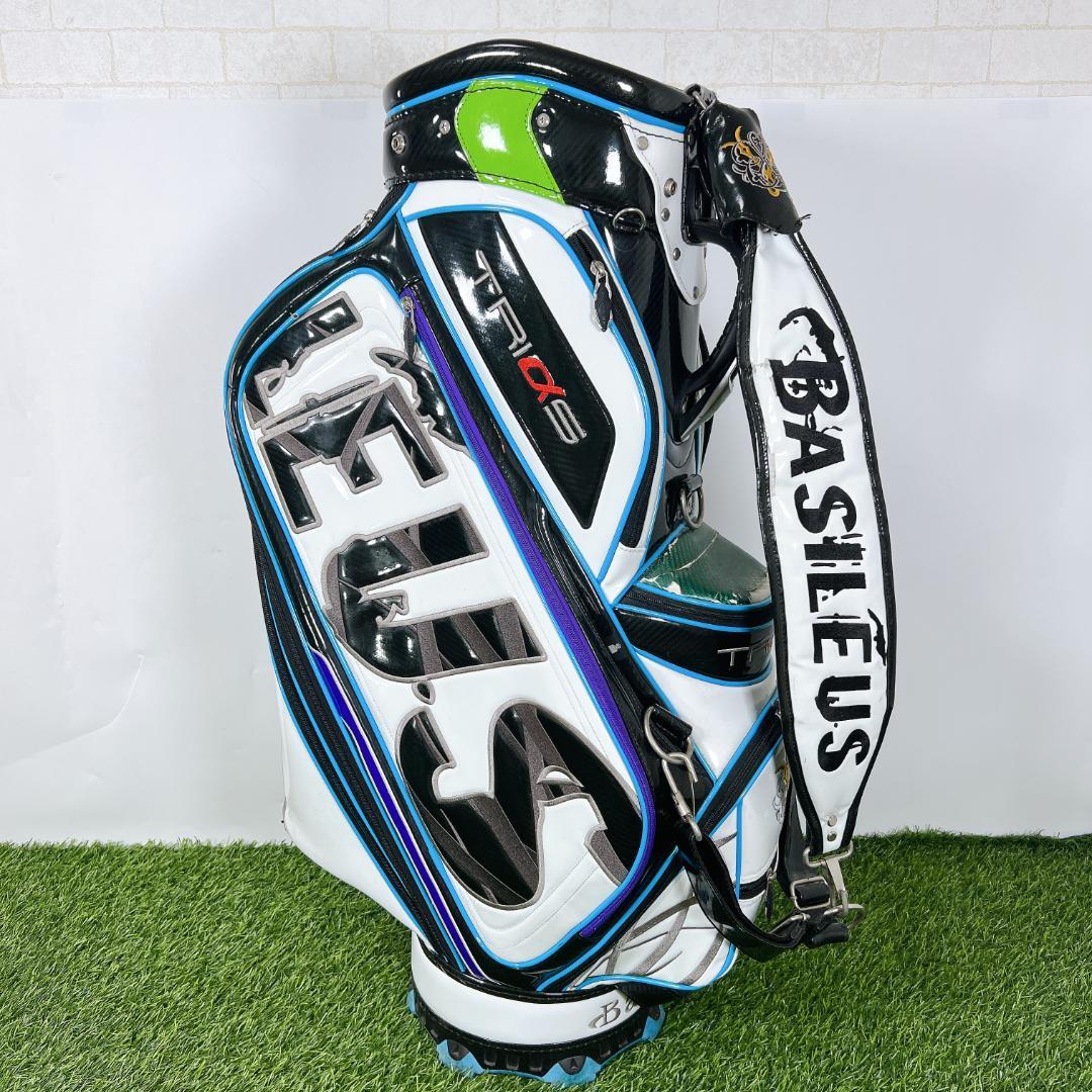 BASILEUS バシレウス 限定 エナメル ゴルフバッグ キャディバッグ