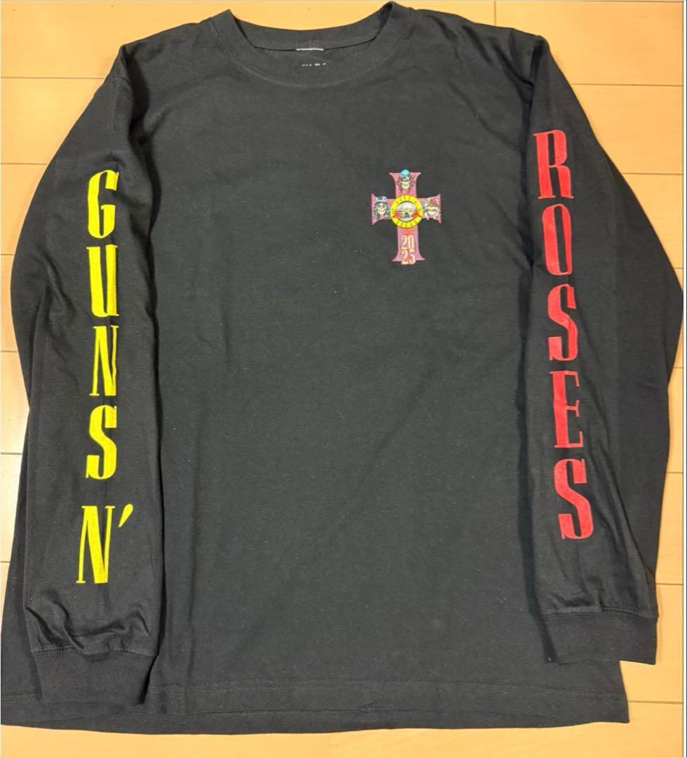 Guns N' Roses 2025 Tシャツ ガンズアンドローゼズ ロングT