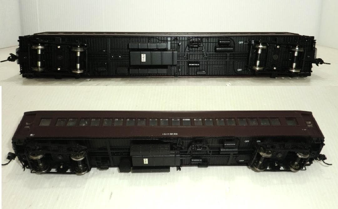 HOゲージ 天賞堂 32系国鉄旧客車 スハフ32形 北海道タイプ　室内灯付