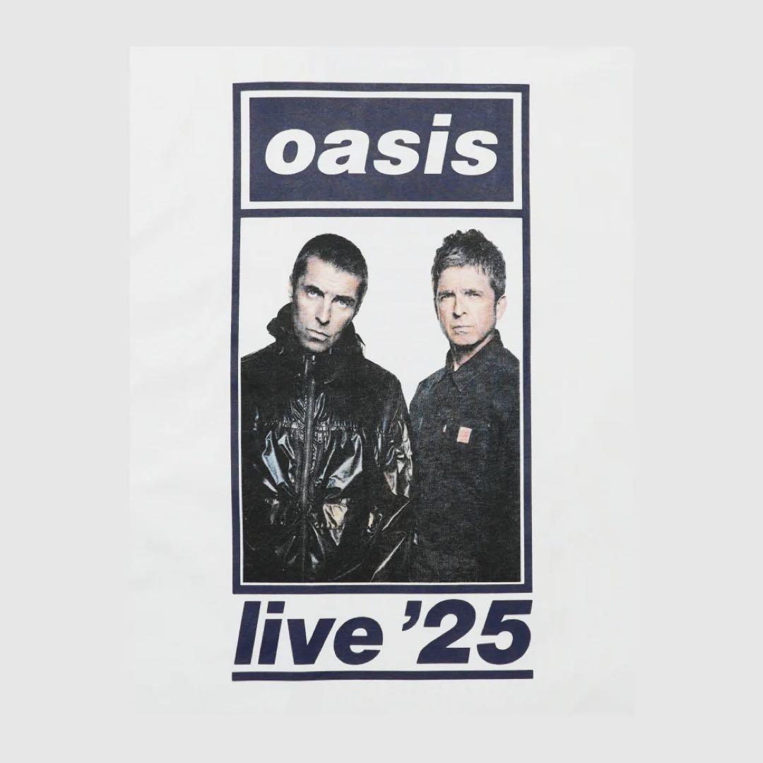 【新品未開封】oasis live'25 Tシャツ Photo UKデザイン L