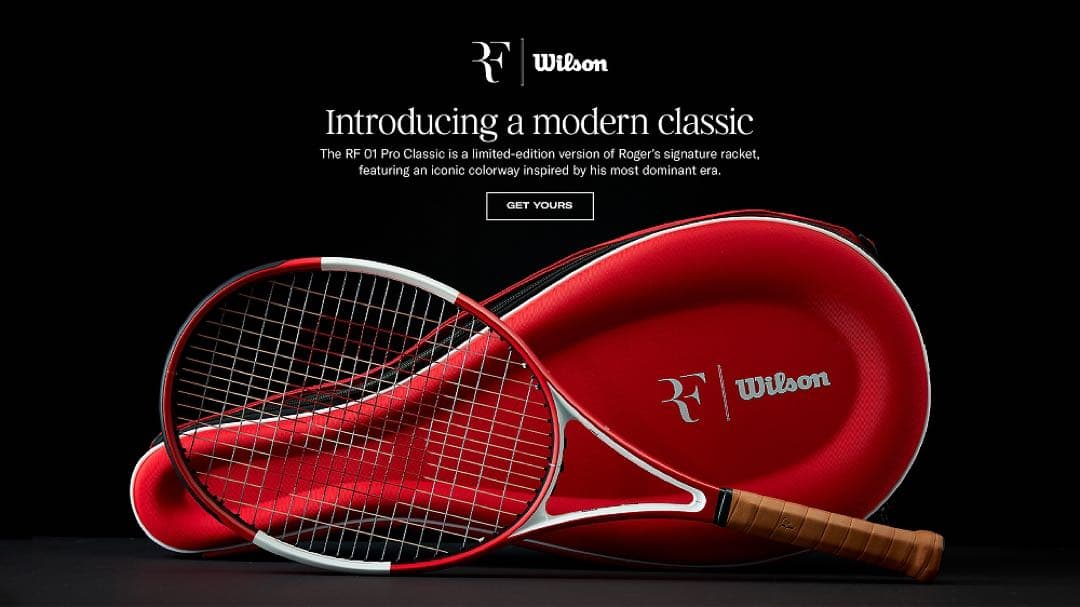 Wilson RF01 PRO CLASSIC WR179611F フェデラー