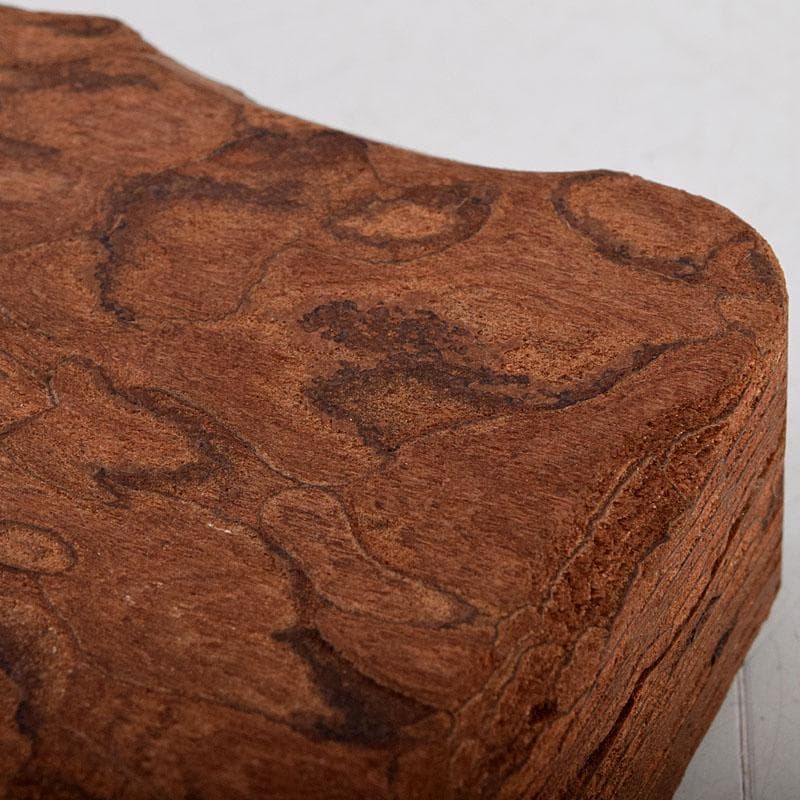 茶道具　松皮香合　表千家 十二代 宗左（惺斎）花押　共箱　V　8834