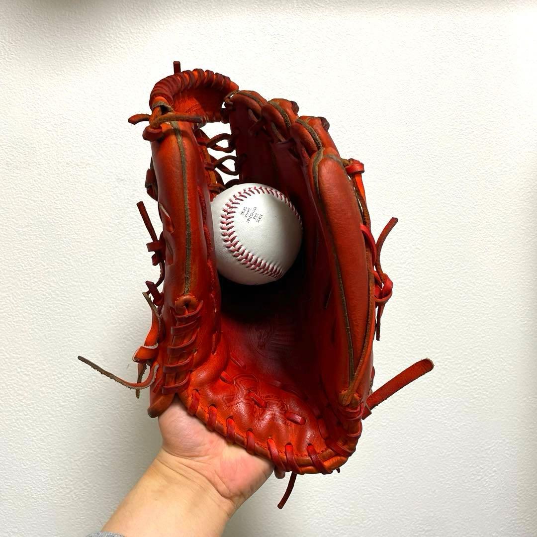 スラッガー 型抜群 即戦力 硬式 内野手用グローブ