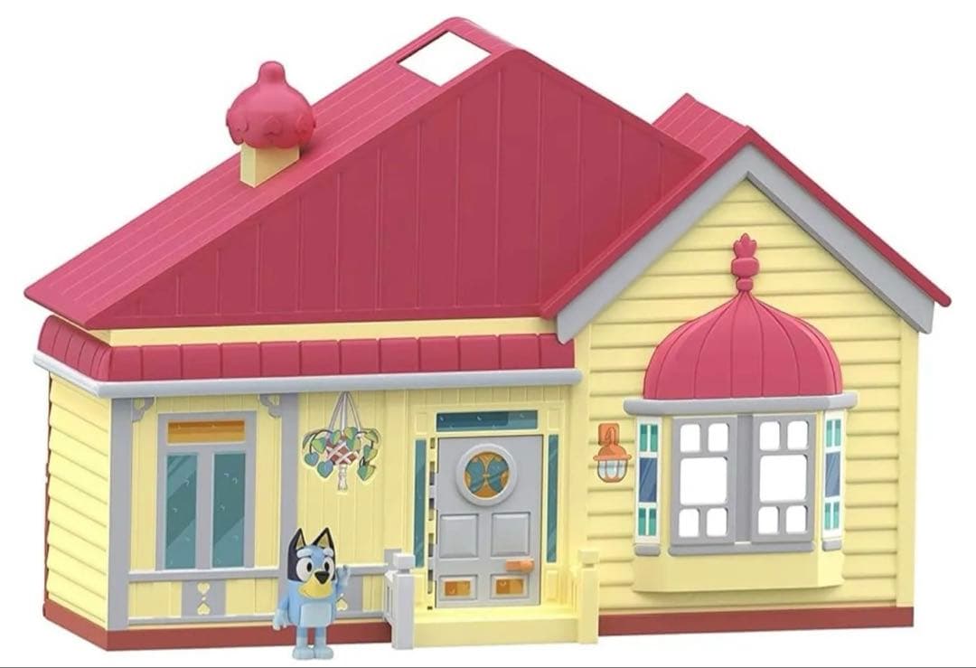 新品未使用【bluey ブルーイ】ドールハウス・フィギュア・家・輸入雑貨