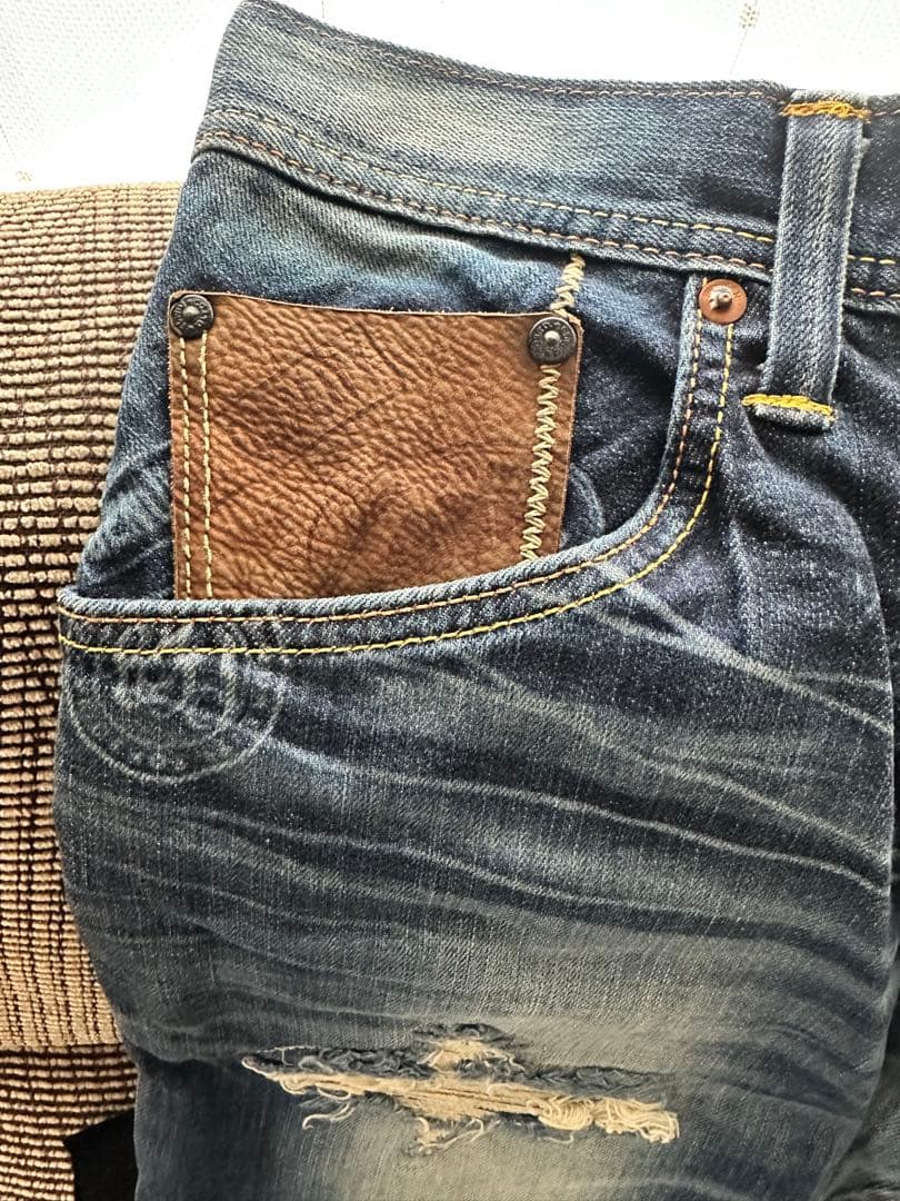 【新品未使用】DAIWA × EDWIN 清水盛三 コラボ デニム　34（XL）