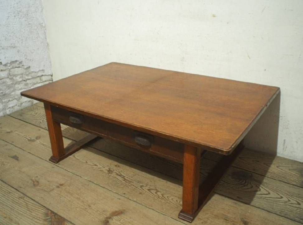 1055 ヴィンテージ　文机　ローテーブル　ちゃぶ台　陳列台　古家具　レトロ