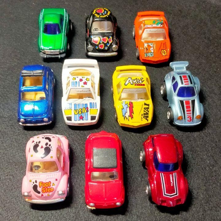 チョロQ トミカ 10台 多様なデザイン(全車動作確認済)