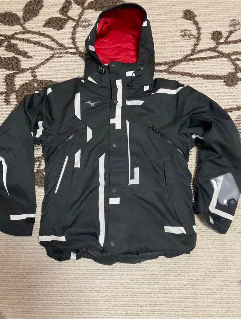 Mizuno スキーウェアセット 黒/白