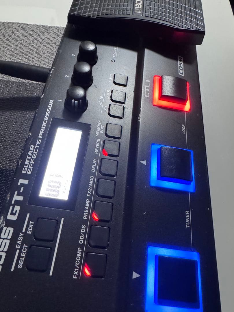 「BOSS GT-1 マルチエフェクター 純正AC付」