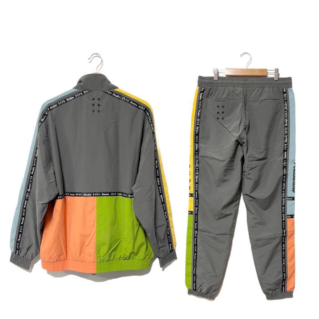 新品 バガーチ ラッセルノ ゴルフ パネルカラー ブルゾン セットアップ L 5