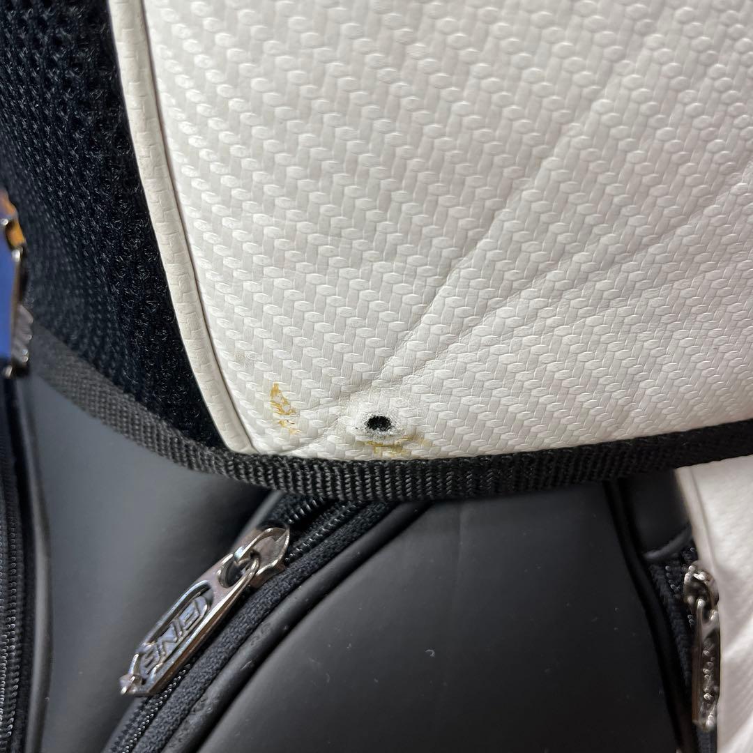 寶BT-1058 PING KARSTEN 白黒 キャディバッグ