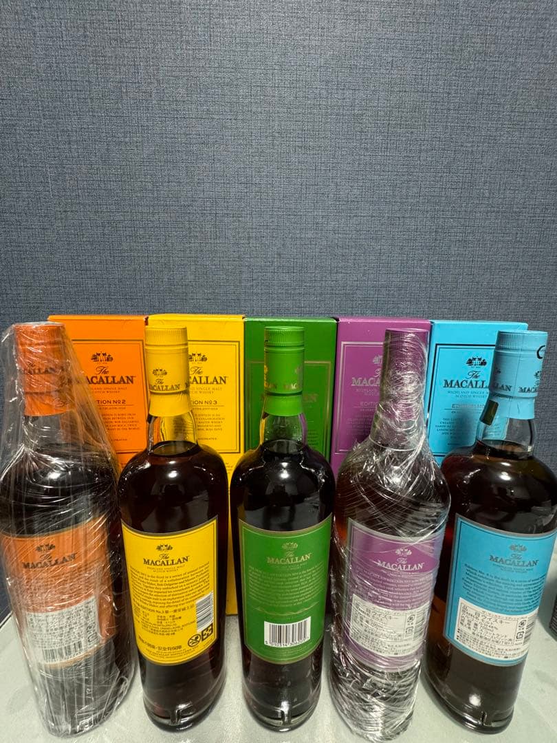 ザ・マッカラン　エディション　No.2 ~No.6 5本セット