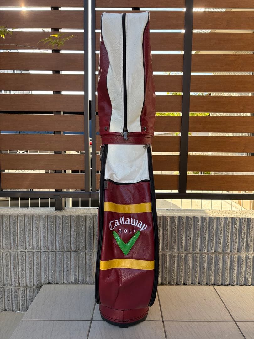 Callawaygolf BIG BERTHA レザーキャディバッグ レア 美品