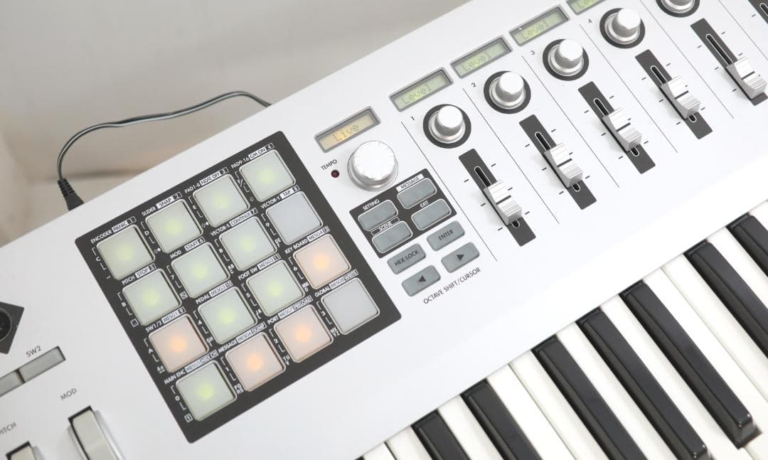 美品 コルグ KONTROL49 MIDI スタンド付 ローランドEV5等