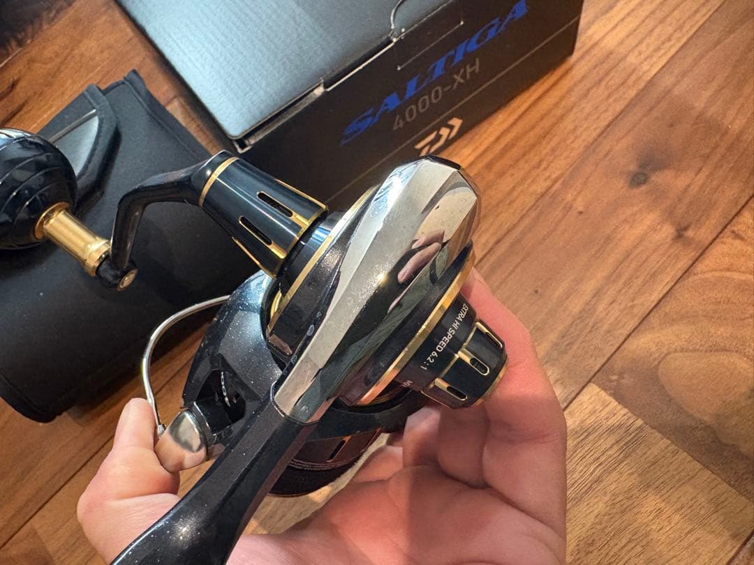 【美品】ダイワ 23ソルティガ4000xh