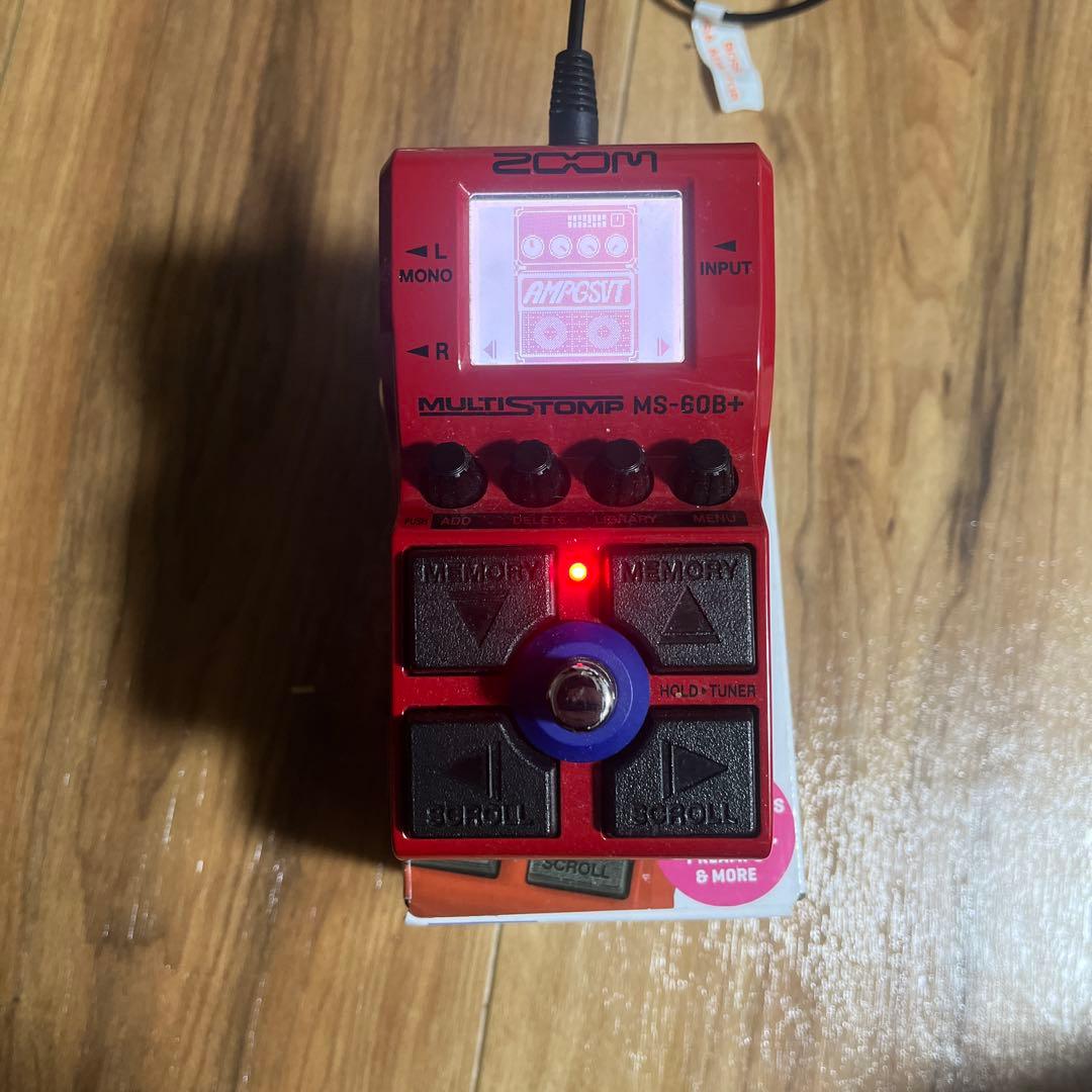 ベース ZOOM MULTISTOMP MS-60B+