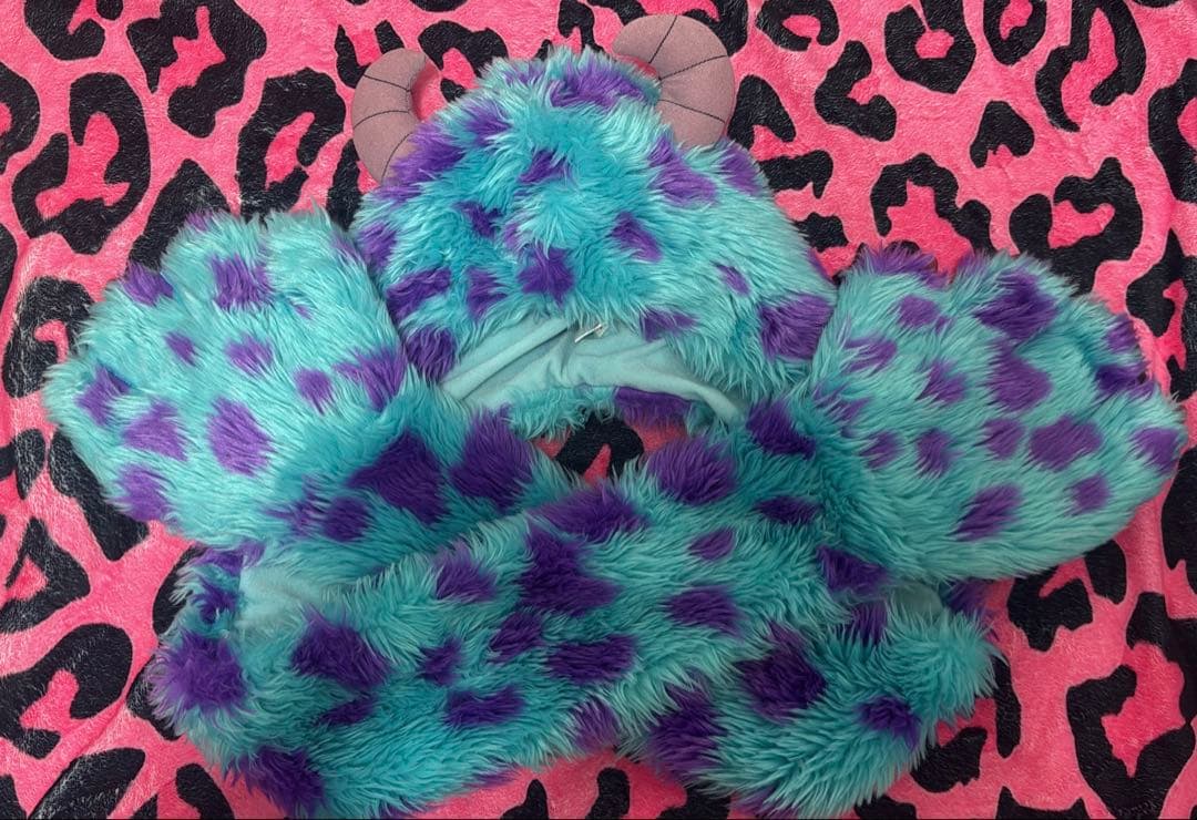 ディズニー　サリー　ファンキャップ、レッグウォーマーセット