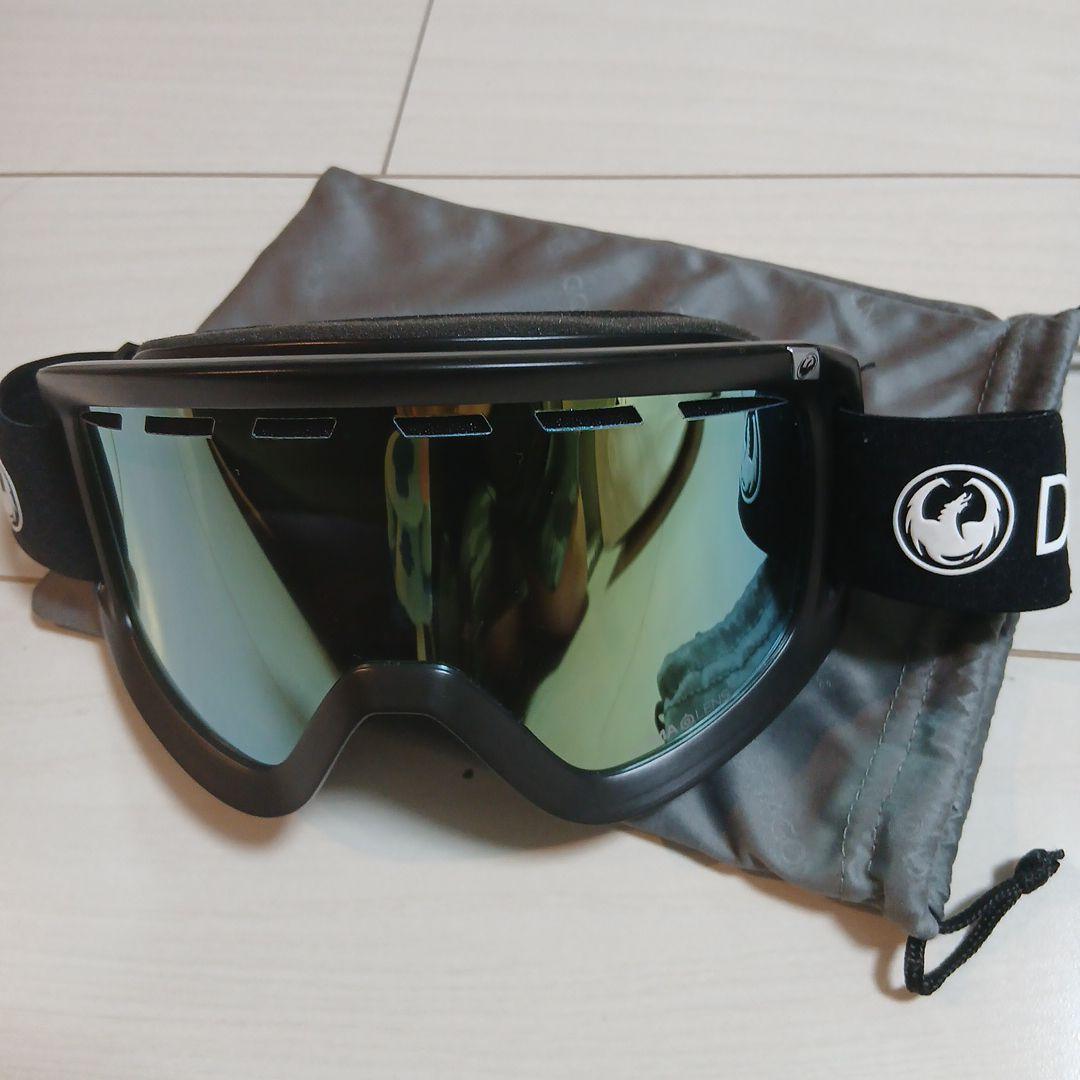 DRAGON フレームレスゴーグル ミラーグリーン