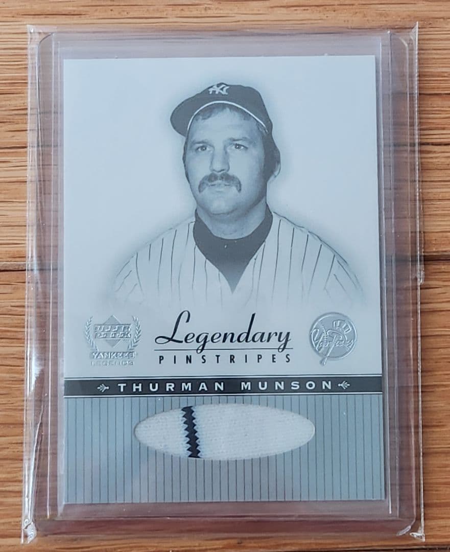 2000 UD YANKEES LEGENDS メモラビリア3枚組