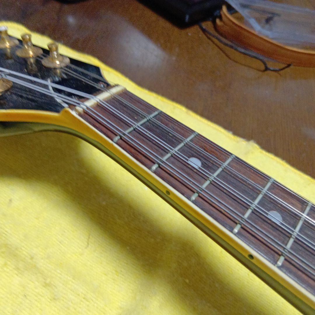 Jumbo製サンバースト 8弦 マンドリンJM-50 本体 ハードケース付き