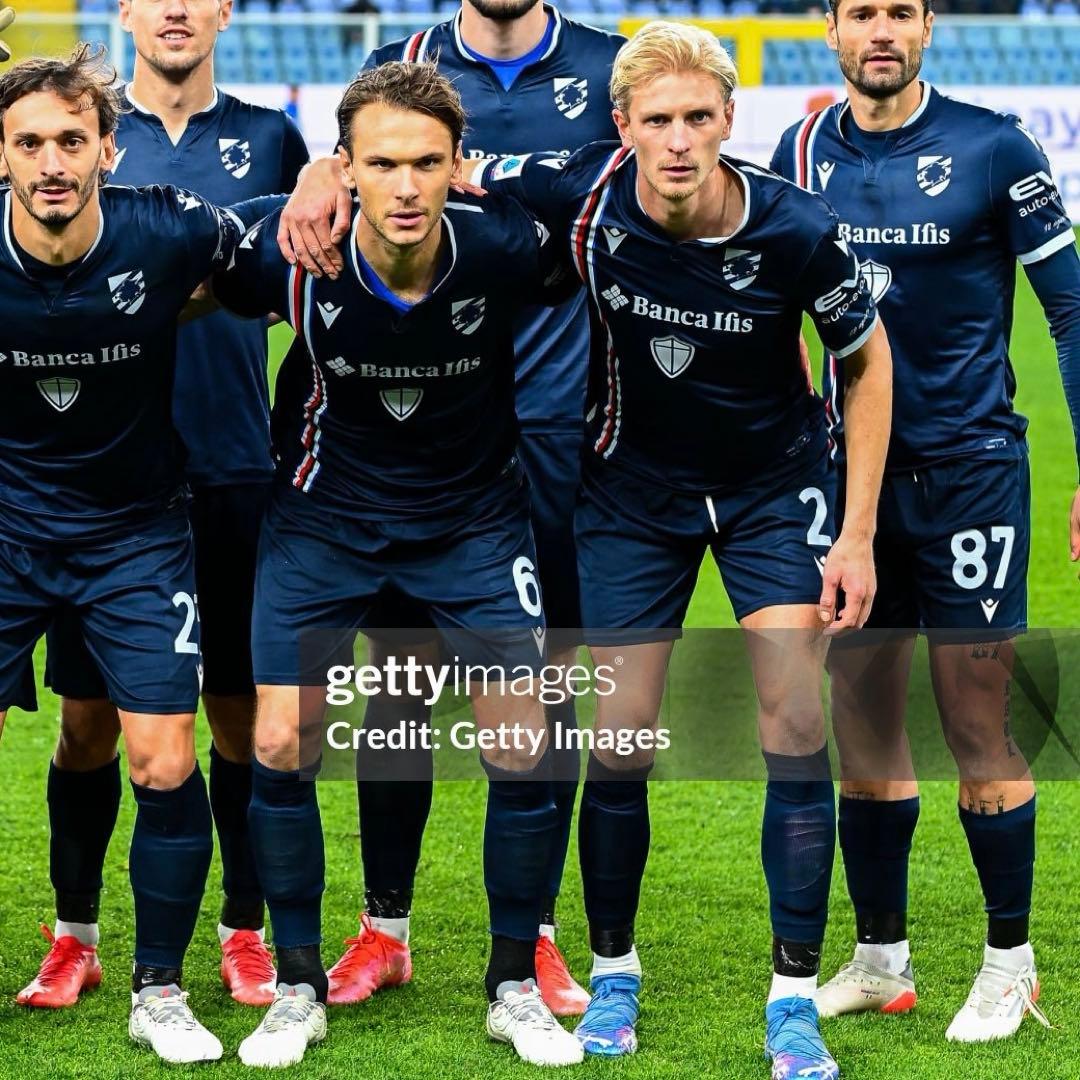 サンプドリア モーテン・トルスビー 実使用ユニフォーム