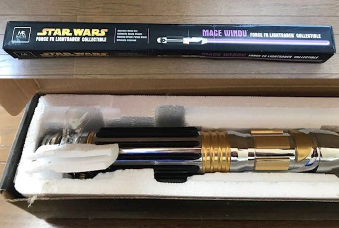 マスターレプリカ スターウォーズ メイス・ウィンドゥ FXライトセーバー
