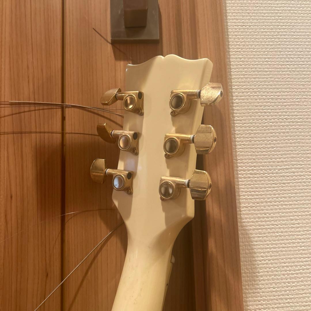 Photo Genic エレキギター 白 ハムバッカー搭載