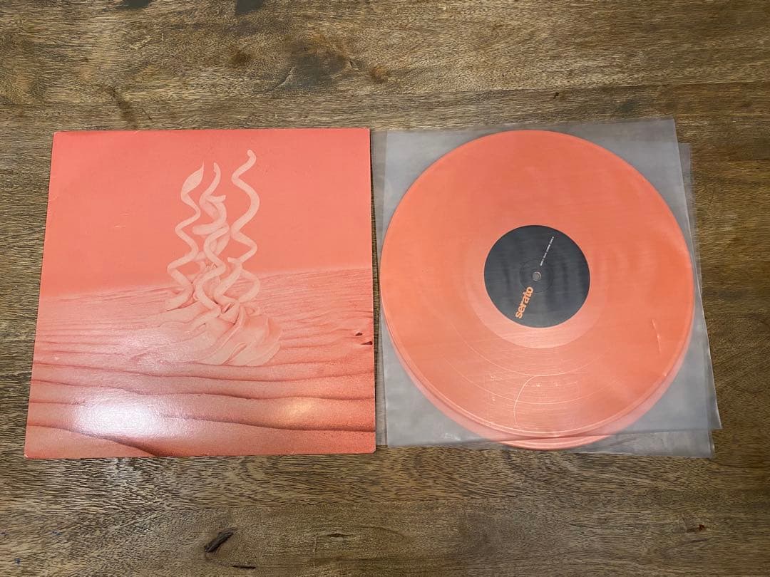 Serato コントロールバイナル　2枚組　コーラルオレンジ