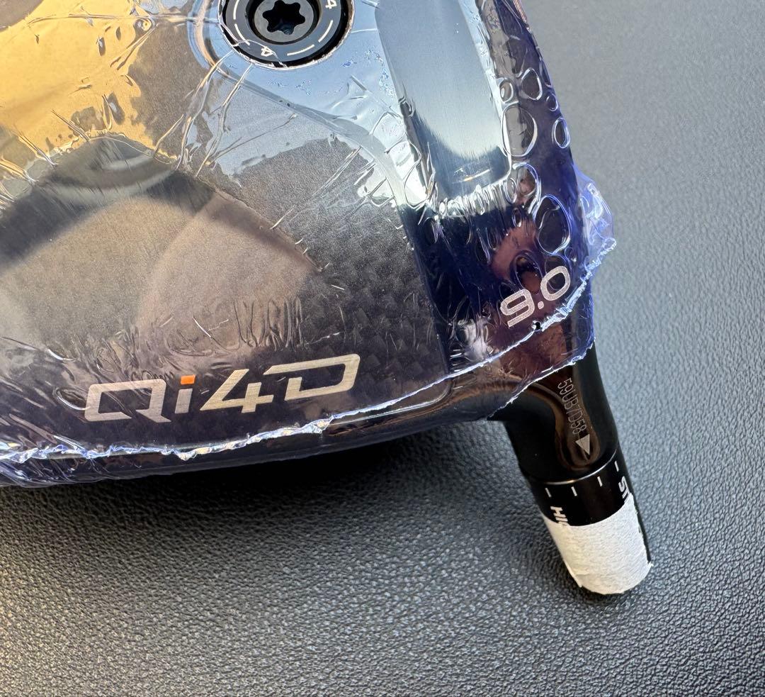 2026 テーラーメイド Qi4D 9度 ドライバーヘッド ツアー支給品