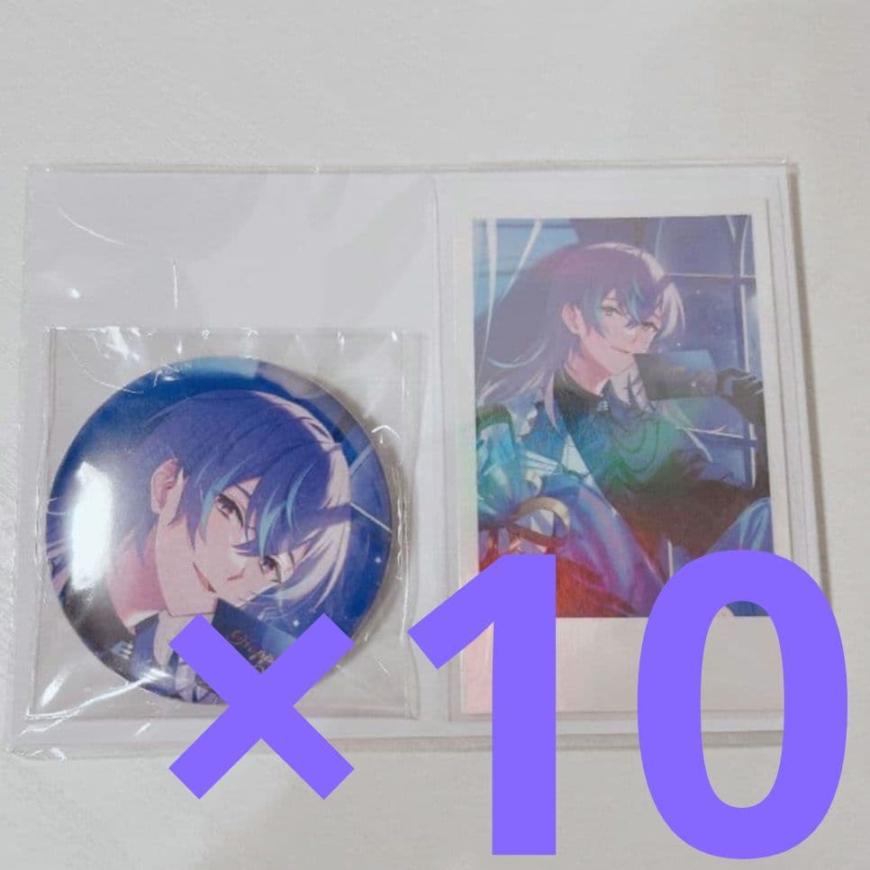 星導ショウ 缶バッジ 誕生日グッズ 2024