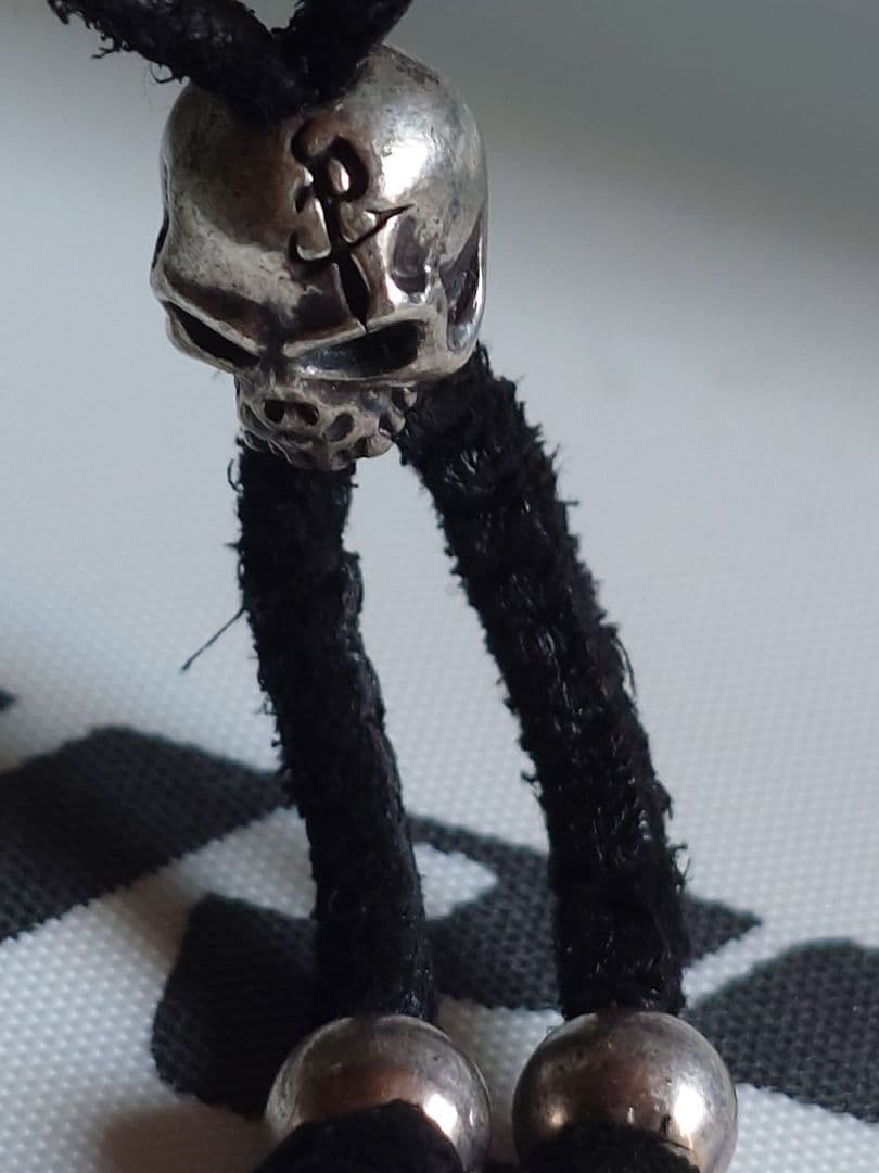 氷室京介 Personal Jesus オニキス スカルブレスレット初期型 2種