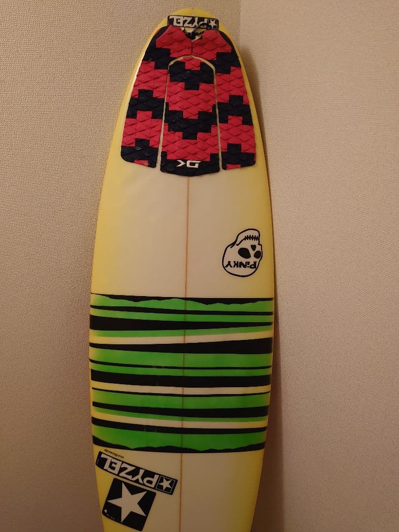 パイゼル　サーフボード　PYZEL pinky 5'10_5フィン付　即乗り可能