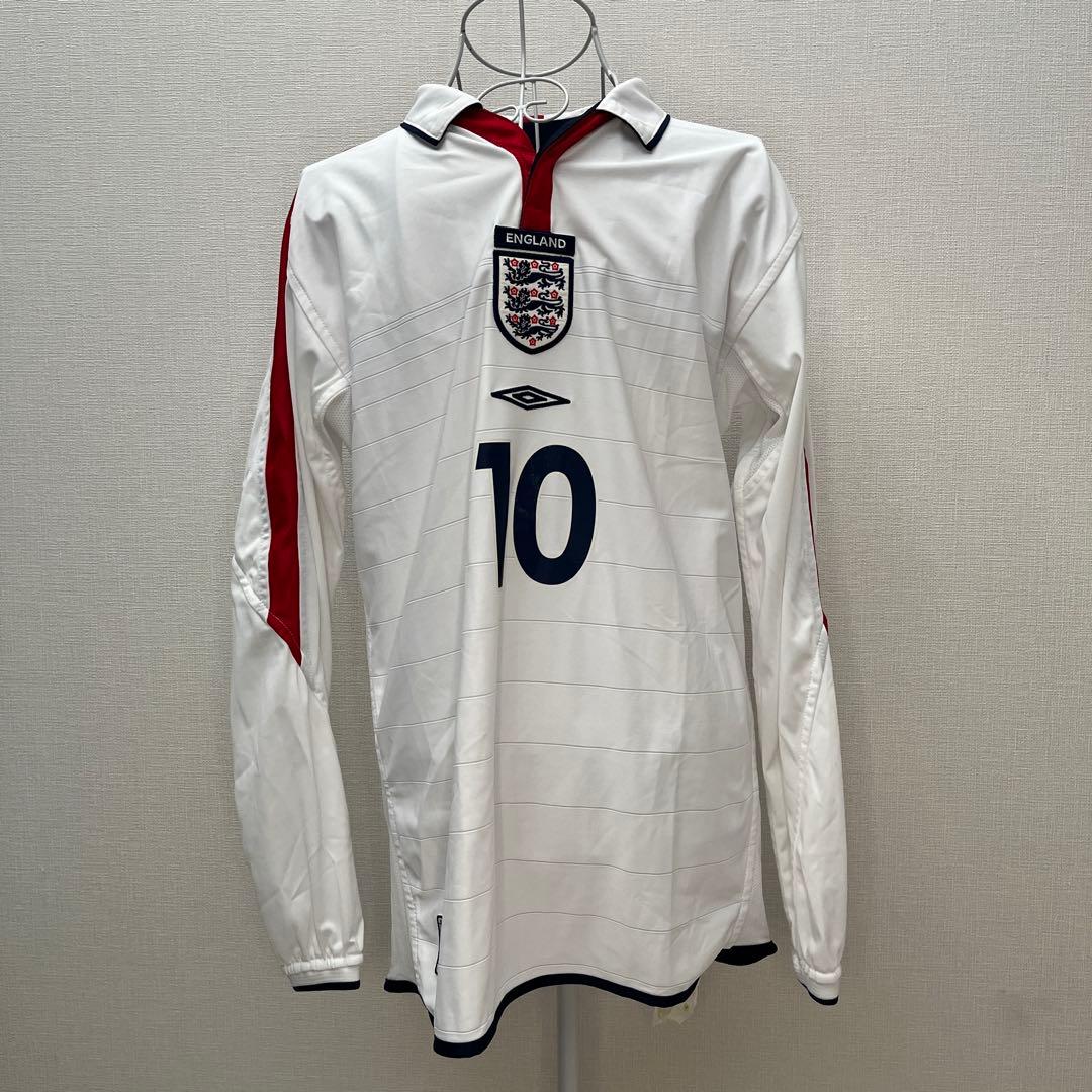 2004 オーウェン イングランド代表　ホームユニフォーム