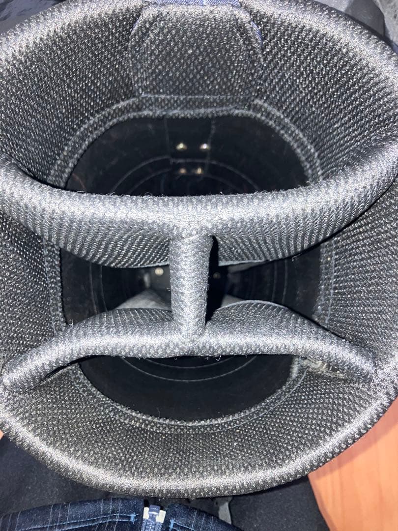 ダンロップXXIO チェック柄キャディバッグ ネイビー GGC-X142