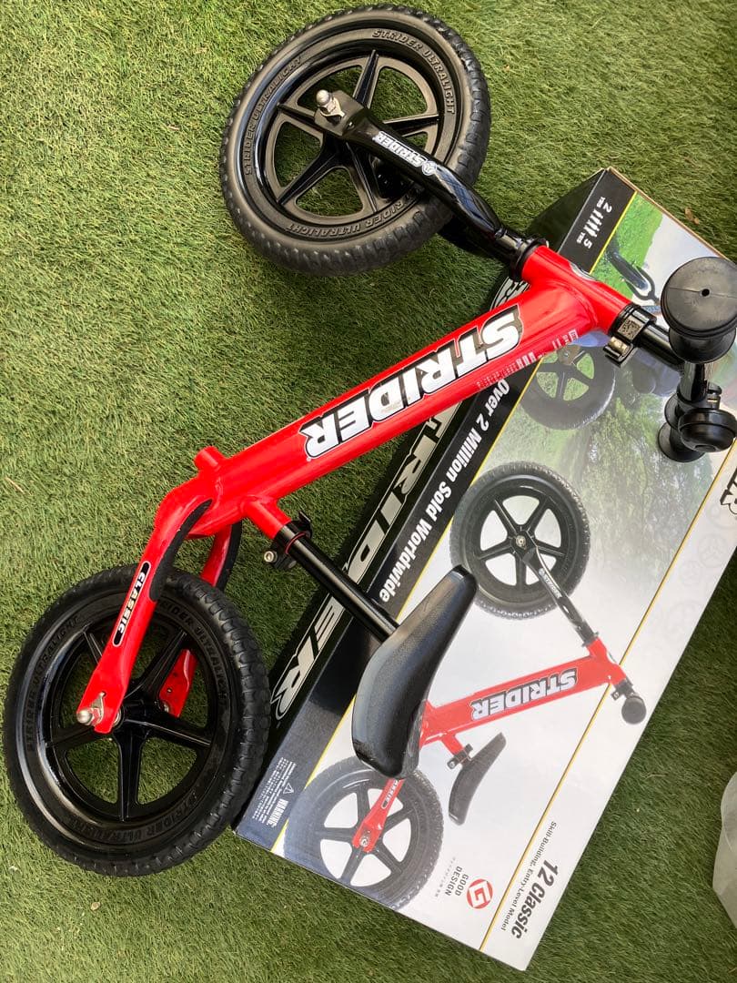 STRIDER バランスバイク レッド ストライダー 12インチ 日本正規品