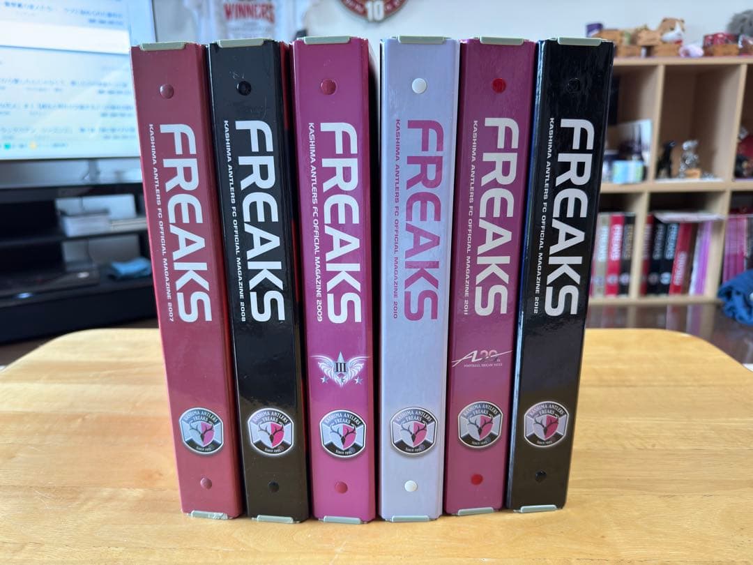 鹿島アントラーズ ファンクラブ会報 フリークス vol.001~340