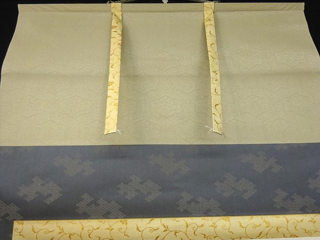 掛軸 来迎寺十九世住持 聞覚了暁『夢』紙本 肉筆 共箱付 掛け軸 p020710