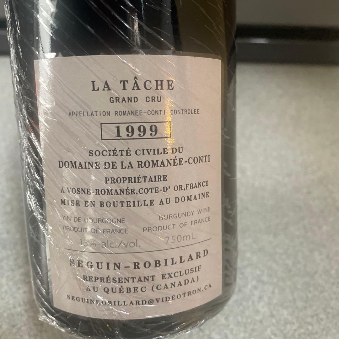 DRC LA TACHE（ラターシュ）1999 ロマネコンティ750ml(10）