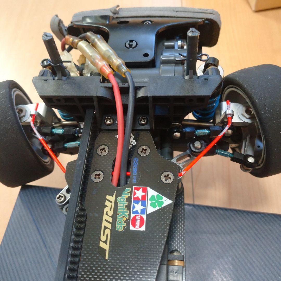 タミヤ ラジコン TA03F4WD 交換パーツ多数 、プロポ付き