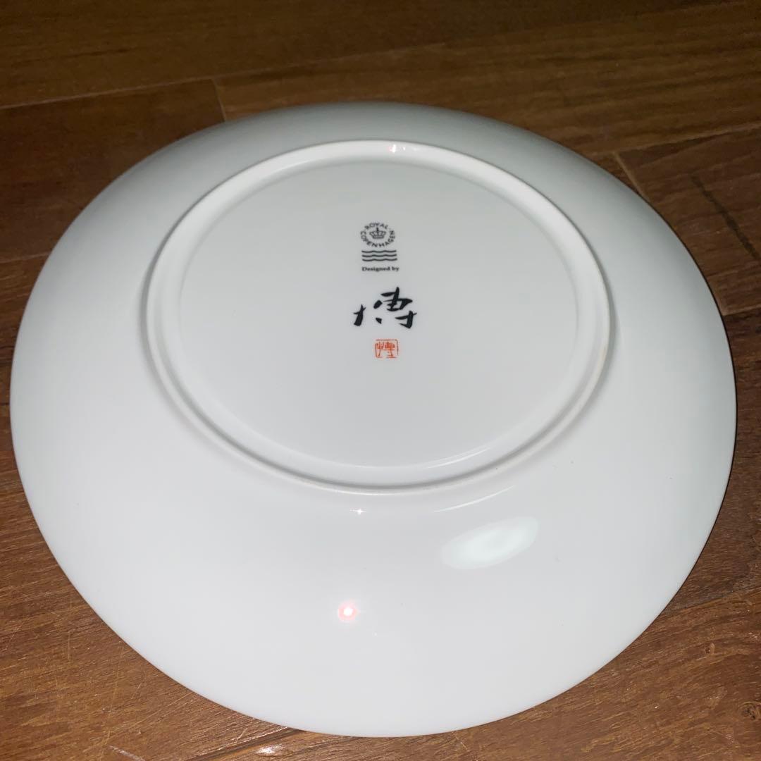 美品★千住博 x  ロイヤルコペンハーゲン 飾り皿
