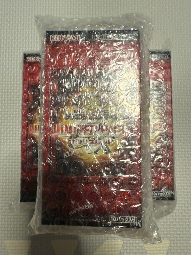 新品未開封 LIMITED PACK GX オシリスレッド 5BOX