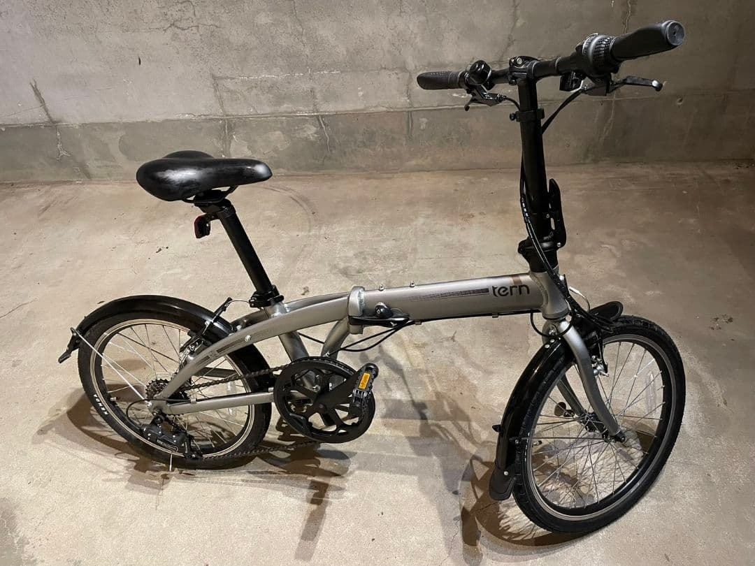 tern linka7折りたたみ自転車 シルバー