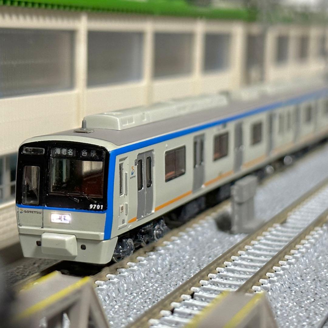 <鉄コレ加工品>相鉄9000系 9701×10 ライト点灯化 鉄道コレクション