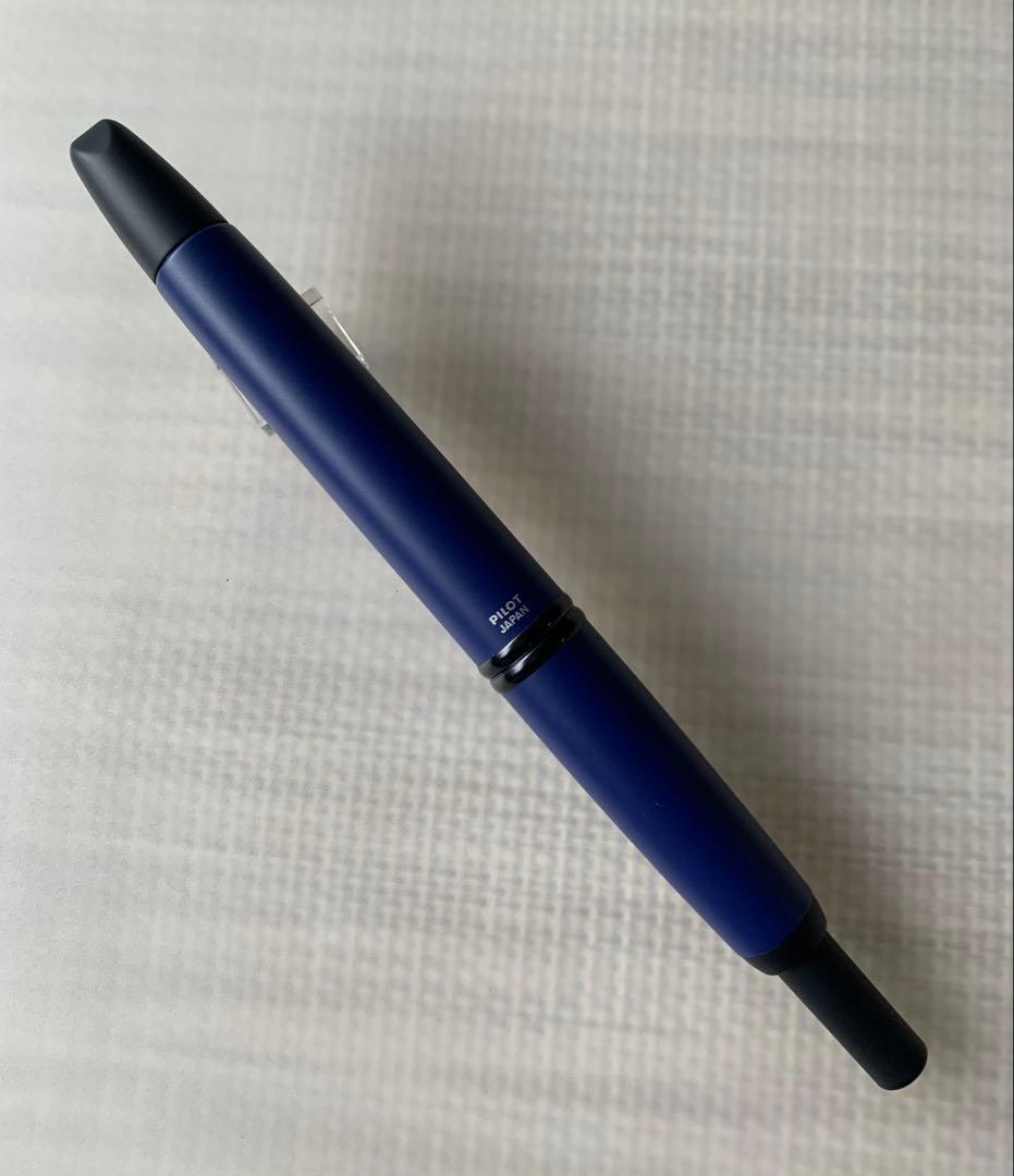 パイロット　海外版キャップレス万年筆　マットブルー　EFニブ